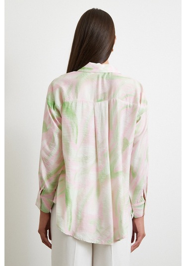 Deniz Esintisi Gömlek Pembe Pembe