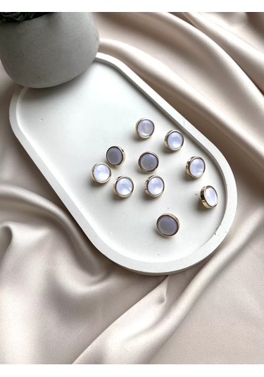 Siberiana Incili Altın Düğmeler 222305180