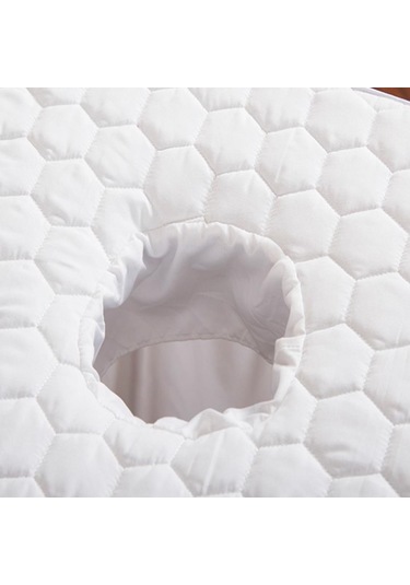 Suntek Masaj Masası Etek Güzellik Yatağı Örtüsü Beyaz