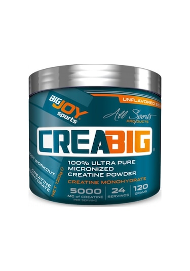 Bigjoy Creabig %100 Micronized Powder 120 Gram - Kreatin