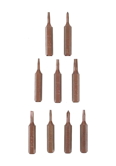 Bst927 Manyetik Kollu S2 Hassas Kalem Tornavida Seti 9 Parça