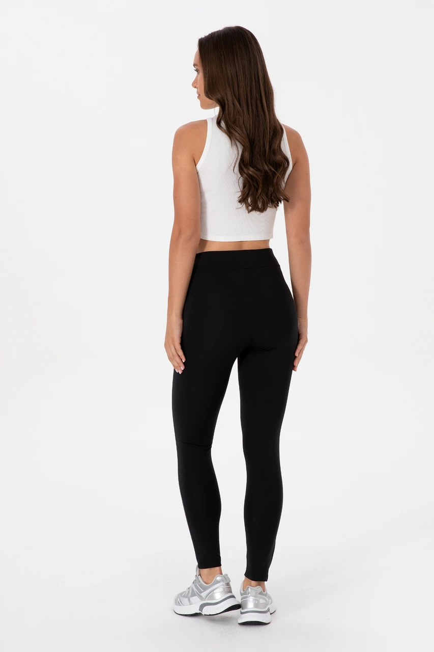 U.s. Polo Assn. Kadın Siyah Tayt 50314208-vr046 SiYAH