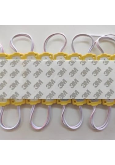 Camlı Soft Parmak Led Lamba Seti 10lu Su Geçirmez Bantlı Kesilebilir Amber Turuncu 12v Br0409927 1 Adet