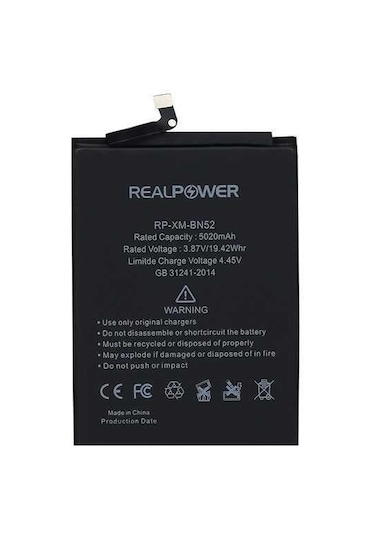 Realpower Huawei P9-p10 Lite-p20 Lite-p Smart 2018-y6 2018 Batarya