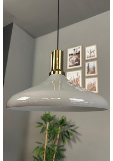 Champion Gri Eskitme Fener Başlık Tekli Avize Sarkıt Salon Mutfak Butik Lamba Aydınlatma Avizeler Gri