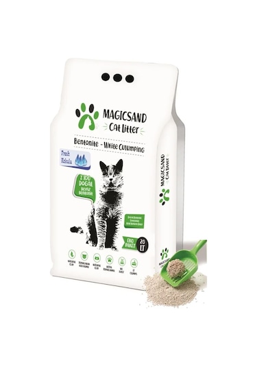 Magicsand Cat Litter Fresh Kokulu İnce Bentonit Kedi Kumu 20 L