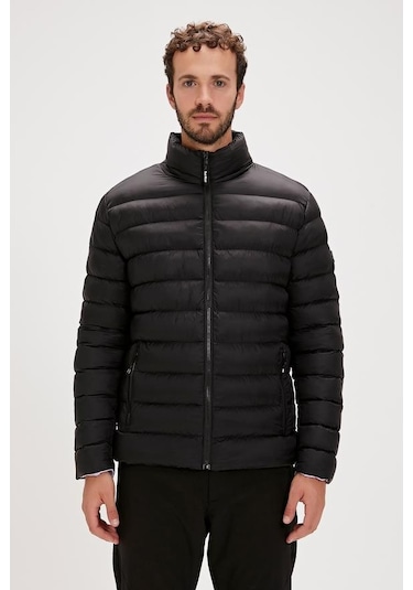 Bad Bear Boss Puffer Jacket Erkek Mont Siyah S-Xxl 001