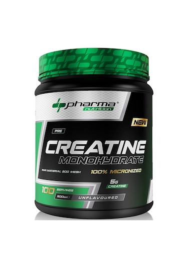 Pharma Nutrition Kreatin Monohidrat Creatine 500 G 100 Servis Micronized Creatine Monohydrate Mikronize