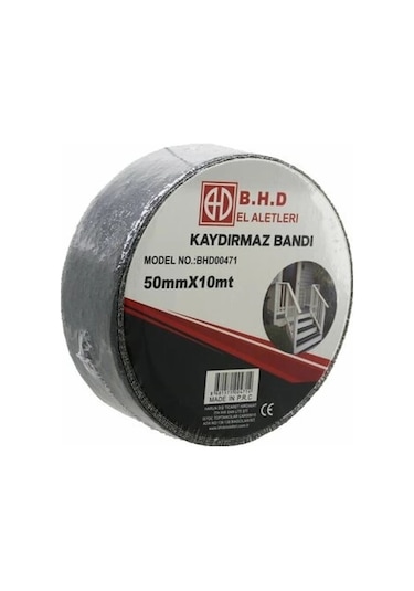 Buğz Kaydırmaz Siyah Bant 50 Mm X 10 Mt