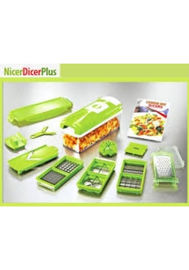 Nicer Dicer Plus Son Sistem Doğrayıcı Rende Mutfak Doğrayıcısı