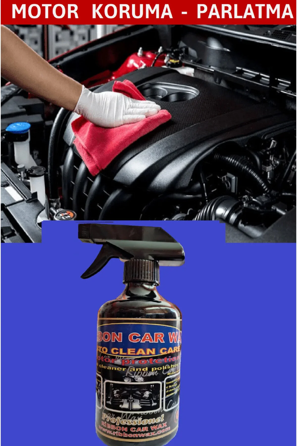 Motor Protoction Motor Koruyucu-parlatıcı 500 Ml + Uygulama Süngeri