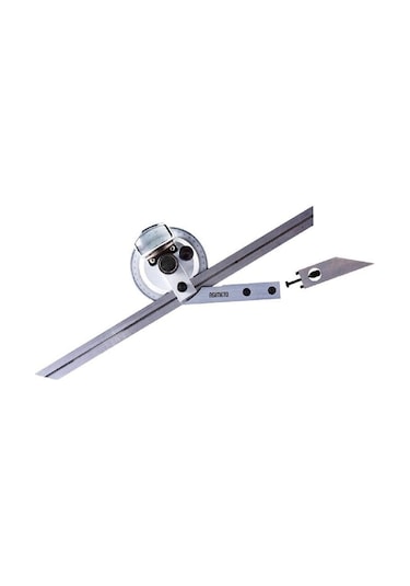 Asimeto As-490067 Üniversal Açı Ölçer Çubuk Büyüteçli 200 Mm