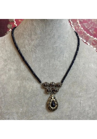 Safir Elmas Kolye 111