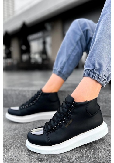 Ch267 - Cbt Roma Mirror Erkek Bot Sıyah Çok Renkli