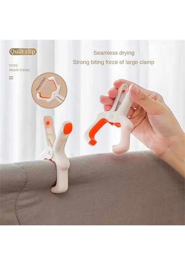 Stil C 4 Adet-1/2/4 Adet/takım Plaj Havlusu Klipleri, Büyük Plastik Rüzgar Geçirmez Elbis Peg Yorgan Kelepçe Ev Gereçleri 47153187