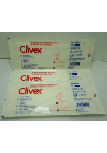 Hazır Pansuman Örtü Non-woven 9cmx25cm 25adet C625