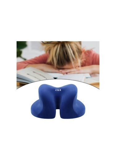 Suntek Yüz Beşiği Aşağı Yastık Çıkarılabilir Ev Masaj Mavi