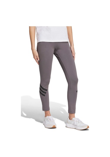 Adidas W Fı 3s Leggıng Grest Antrasit Kadın Tayt Gri
