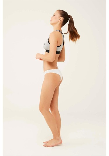 U.s Polo Assn. 67007 Kadın 5'li Modal Brazilian Slip Külot-siyah&ten&beyaz&somon&kırmızı mix color