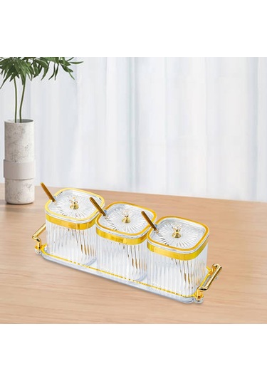 Homyl Kapaklı Ve Kaşıklı Baharat Kavanozu Tuz Şeker Temizlemek