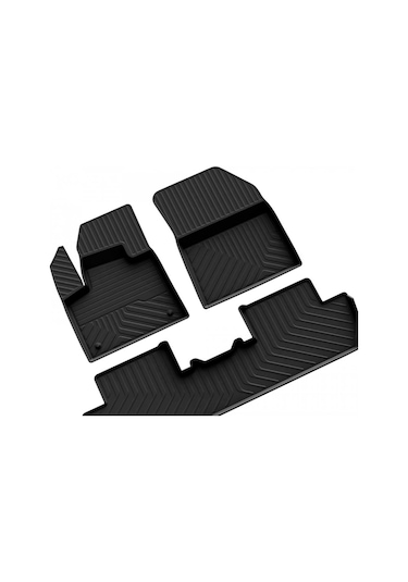 Peugeot 3008 Allure Ferrous 4d Havuzlu Kauçuk Paspas 2016 Ve Üstü