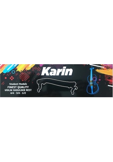 Şenses Müzik Karin Keman Yastığı 4/4 - 3/4 - 1/2 Uyumlu Kademeli