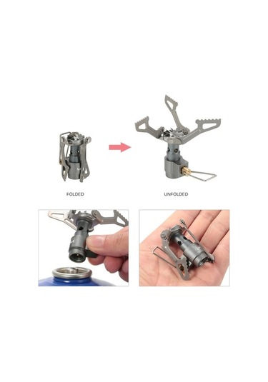 Novahub Skycıty Titanyum Alaşımlı Gazlı Kamp Ocağı Ve Pişirme Çakmağı - Lixada Çok Renkli Çok Renkli