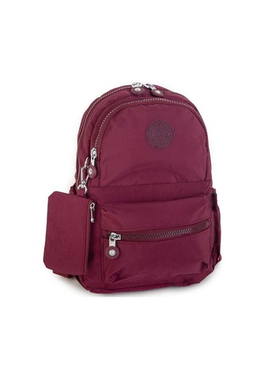 Nas Bag Kadın Sırt Çantası Bordo