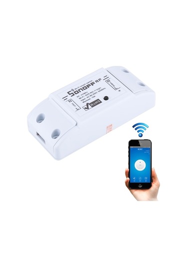 Rogfer Sonoff 433mhz Dıy Wifi Akıllı Kablosuz Uzaktan Kumanda Zamanlayıcı Modülü Akıllı Ev İçin Güç Anahtarı, İos Ve Android'i Destekleyin Diğer