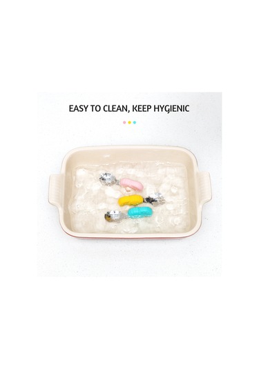 Teltree Çocuklar İçin Aslan Tutamaklı Paslanmaz Çelik Kaşık Ve Çatal Seti - Pembe Renk, Taşıma Kutusu Dahil Pembe