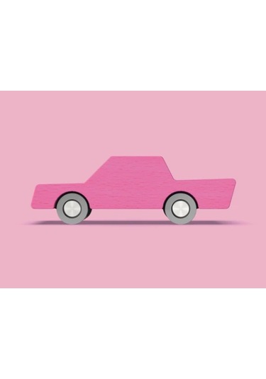 Waytoplay - Back & Forth Car - Pink - Araba - Pembe