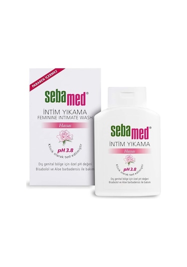Sebamed İntim Yıkama Jeli - Hassas Ciltler için ph 3.8 Dış Genital Bölge Temizleyici İntim Bakım Ürünü 200 ML