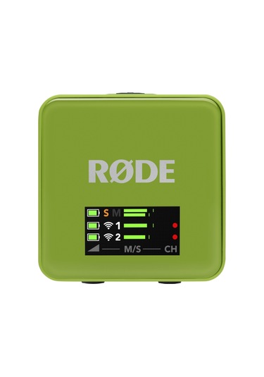 Wireless Go Gen 3 3.nesil, İki Vericili, 32-bit Kayıt Özellikli Kablosuz Mikrofon Seti Yeşil