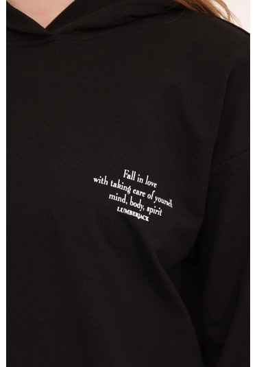 Lumberjack Wb Anna 17ct1179 4pr 101783869 Kadın Sweatshirt Siyah Xs-xl Siyah