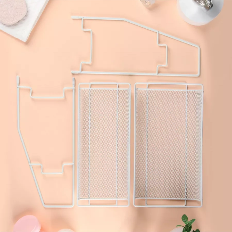 Queen Fair Çift Katmanlı Organizer 175007523 Beyaz