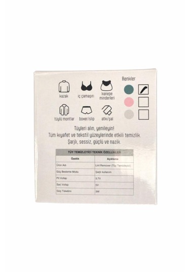 Nerox Şarjlı Tüy Toplayıcı