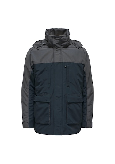 Only & Sons Erkek Mont 22025939 Lacivert-Gri Gri - Lacivert