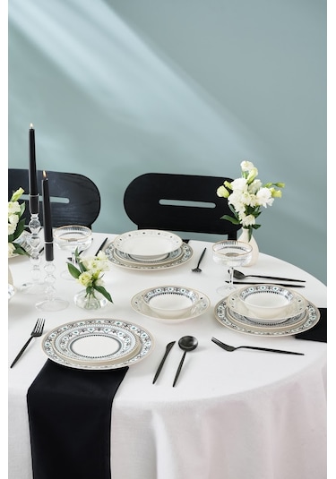 Karaca  Vina 24 Parça 6 Kişilik Yemek Takımı