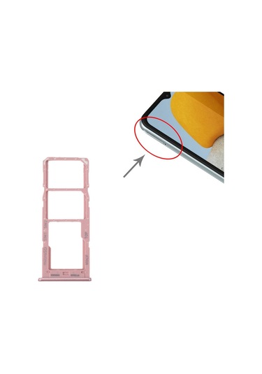 Samsung Galaxy Uyumlu M23 Sim Kart Tepsisi Sm-m236b Pembe