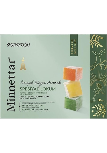 Şekeroğlu Minnettar Karışık Meyve Aromalı Special Lokum 300 G