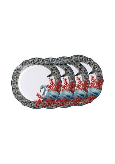 Mikasa Sarah Arnett Porselen 4lü 27 Cm Servis Tabağı Seti Beyaz