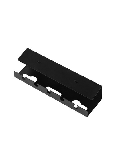 Sones Masa Altı Kablo Düzenleyici Deliksiz Ev Bilgisayar Masası Altı Güç Kablosu Fişi Depolama Rafı Siyah