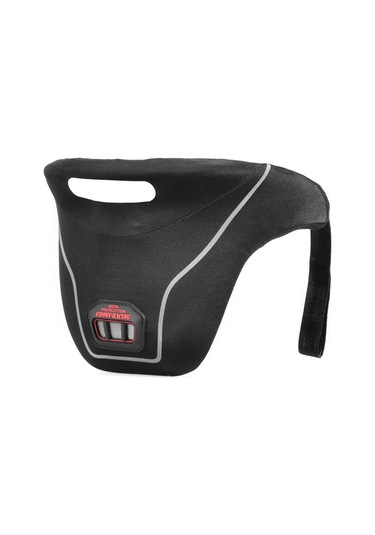 Hayalet Yarış Gr-hb07 Motosiklet Boyun Koruyucu Ralli Anti-düşme Koruyucu Dişli Yarış Sürme Şövalye Boyun Koruma Siyah