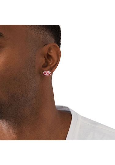 Diesel Djdx1443-040 Erkek Küpe Gri