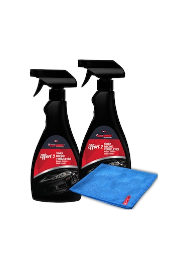 Carwax Effort 2 2'Li Set Mikrofiber Bez