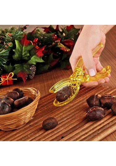 Pratik Kestane Çizici Makas - Kolay Ve Hızlı Kestane Çizme Çok Renkli