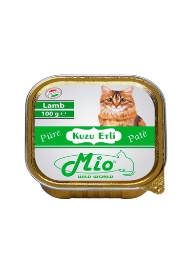 Mio Wild World Kuzu Etli Püre Kedi Maması 100 G