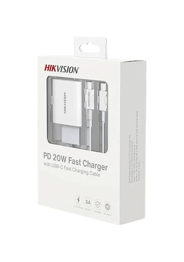 HIKVISION Type-C Şarj Aleti 20W Hızlı Şarj 3A 1 Metre Usb Kablo