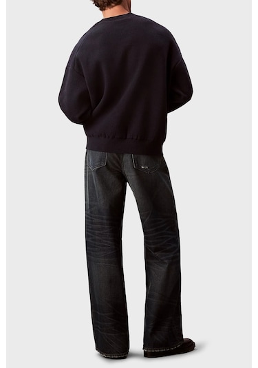 Calvin Klein Erkek Kazak Lv04rd305g Cef Lacivert Lacivert