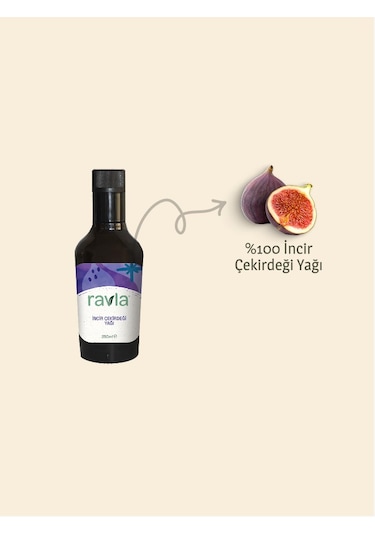 Ravla İncir Çekirdeği Yağı - 250ml 250 ML